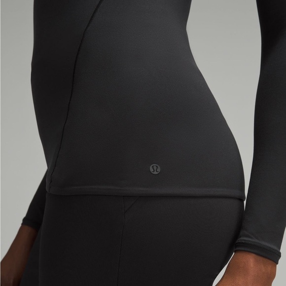 Lululemon Wundermost Ultra-Soft Nulu Crewneck Long-Sleeve, Black, XL - Picture 8 of 8